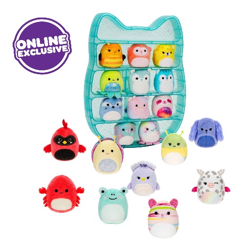 2" Squishville Play & Display Storage with 20 Squishmallows (4 Rare) | Default Title