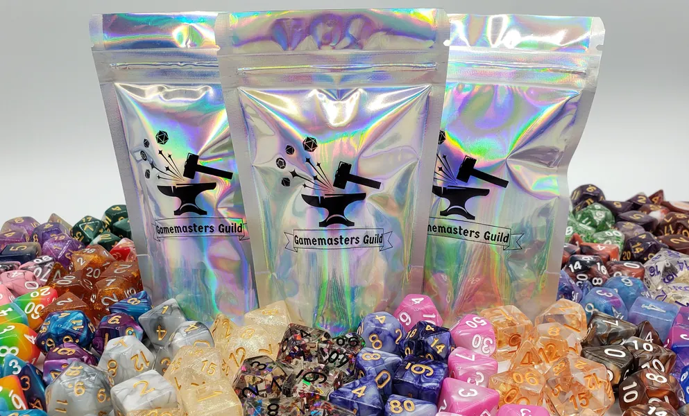 Mystery Dice Blind Bags! Over 70 styles available! DND Dice Tabletop