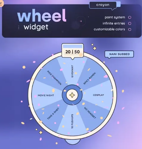 wheel spin asset