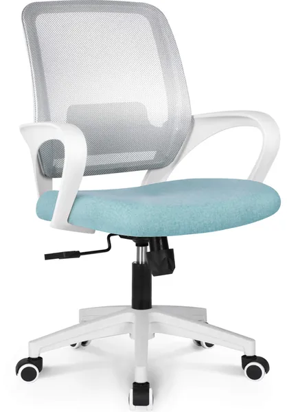 neo chair Office Chair Ergonomic Desk Chair Mesh Computer Chair Lumbar Support Modern Executive Adjustable Rolling Swivel Chair Comfortable Mid Black Task Home Office Chair, Pastel Mint