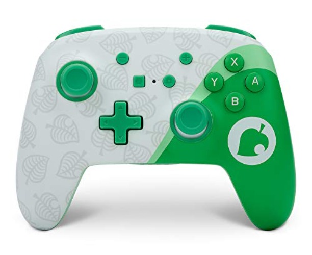 PowerA Enhanced Wireless Controller for Nintendo Switch - Animal Crossing: Nook Inc., Nintendo Switch Lite, Gamepad, Game Controller, Bluetooth Controller, Rechargeable - Nintendo Switch - 0 - Wireless Controller - Nook, Inc.