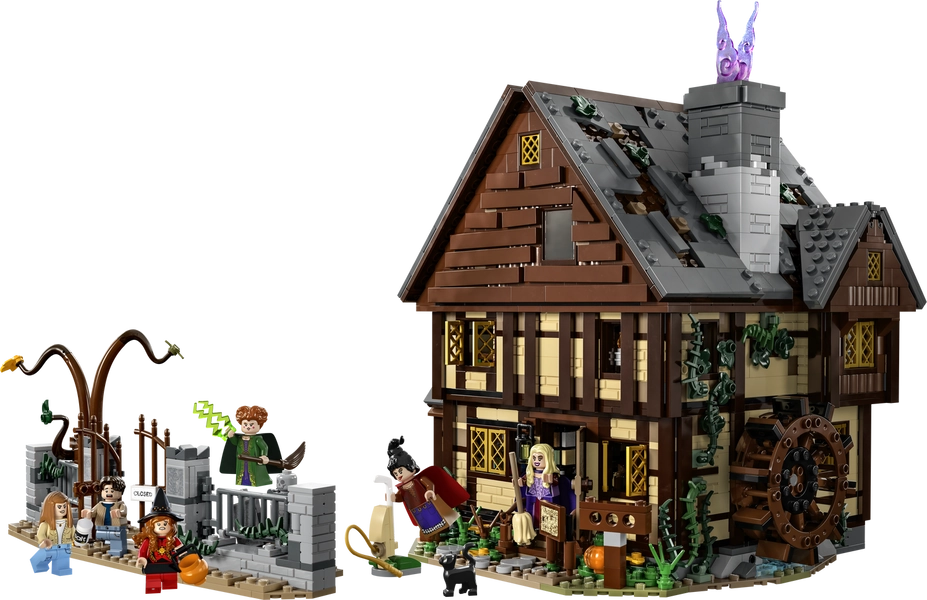 Disney Hocus Pocus: The Sanderson Sisters' Cottage 21341 | Ideas | Buy online at the Official LEGO® Shop US 