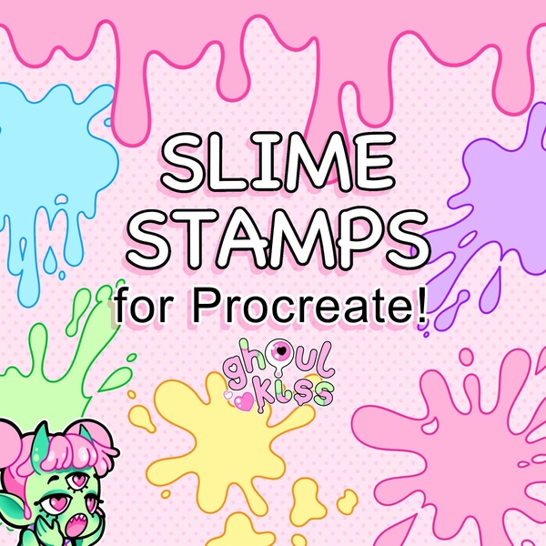 Slime Stamps - Brushset for Procreate