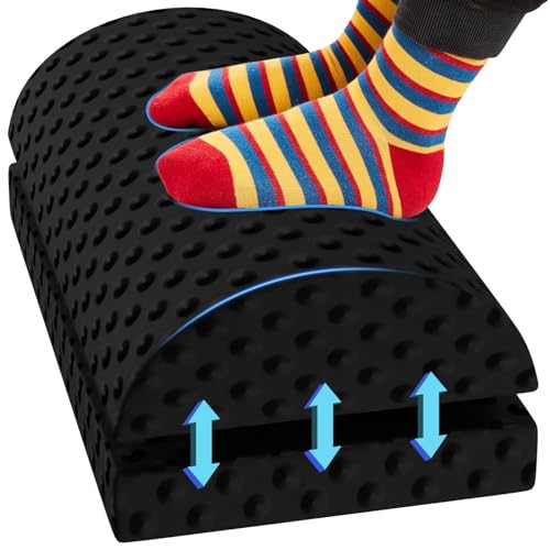 Ergonomic Desk Foot Rest with 2 Adjustable Heights