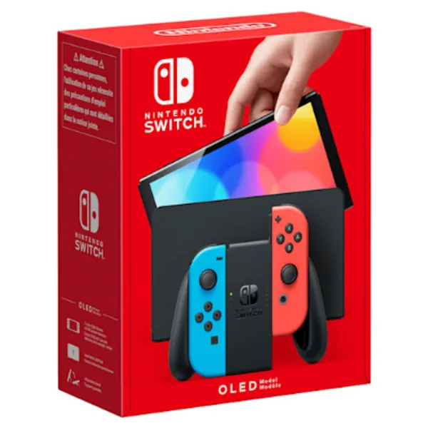 Nintendo Switch – OLED Model (Neon Blue/Neon Red) - My Nintendo Store