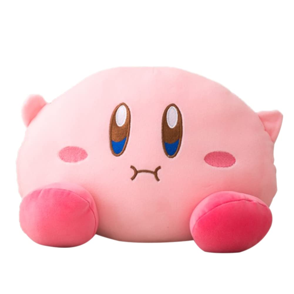 X-COSTUME X-costume Kirby Neck Pillow Kirby Cosplay Plush Toy Cute Plush Neck Pillow for a More Comfortable Driving, Compatible with - Kirby Neck Pollow 1 Count (Pack of 1)