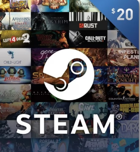 Steam Gift Card 