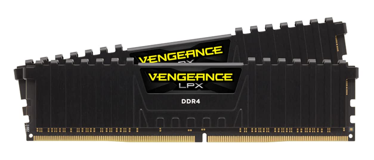 Corsair Vengeance LPX 64GB (2x 32GB) DDR4 3200(PC4-25600) C161.35V Desktop Memory -Black - Black 64GB Kit (2x32GB) 3200MHz Memory