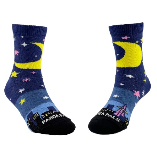 Night Sky Kids Socks from the Sock Panda (Age 3-7) - Medium (Age 5-7)