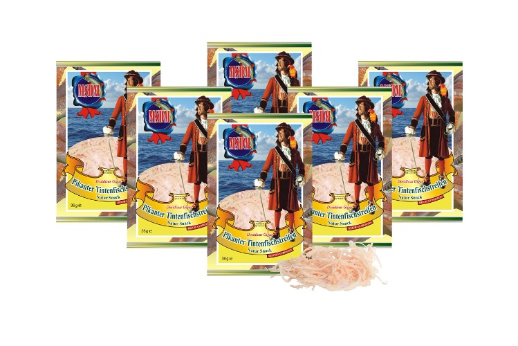 Calamar séché avec chili 