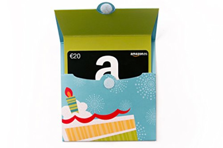 Tarjeta Regalo Amazon.es - Tarjeta Desplegable Cumpleaños - 20 - Tarjeta Desplegable Cumpleaños