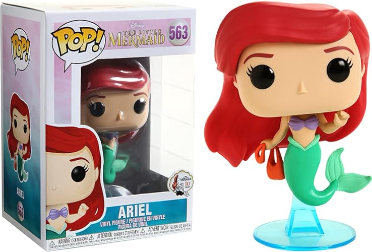 Funko Pop! Disney: Little Mermaid - Ariel With Bag - Figura de Vinilo Coleccionable - Idea de Regalo- Mercancia Oficial - Juguetes para Niños y Adultos - Movies Fans - Muñeco para Coleccionistas - Única