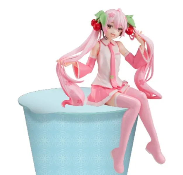 Sakura Miku Noodle Stopper Figure