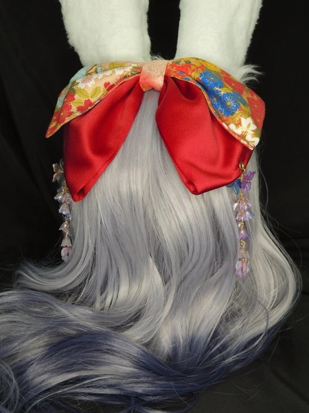 FFXIV Far Eastern Schoolgirl Hair Ribbon Cosplay