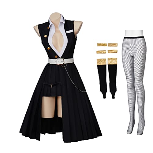iSHOWcos Women's Uzui Tengen Cosplay Female Dress Costume Uniform Halloween Outfit - Female-XL - Women