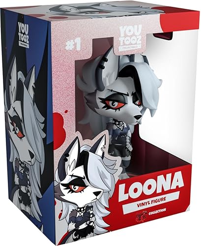 Youtooz Helluva Loona 5" inch Vinyl Figure, Collectible Loona from Helluva Boss, Official Helluva Boss Loona Collectible