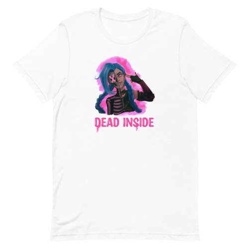 Dead Inside | Short-Sleeve Unisex T-Shirt | League of Legends - White / M