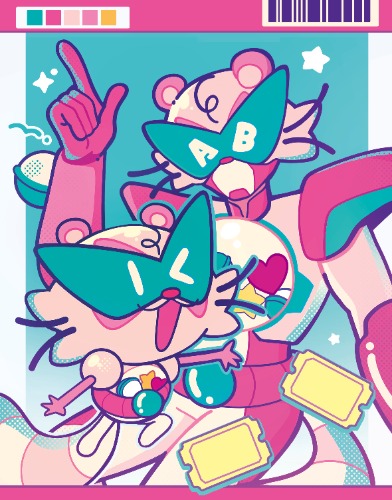 Gamble Mascot | 5 x 7 Print - A GRADE