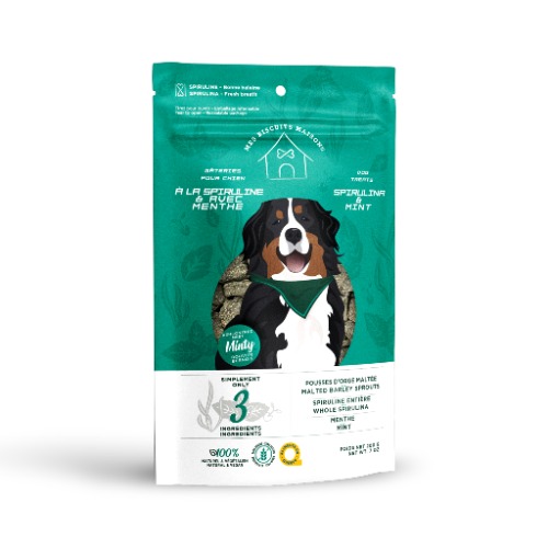 Spirulina & Mint - Fresh Breath Dog Treat