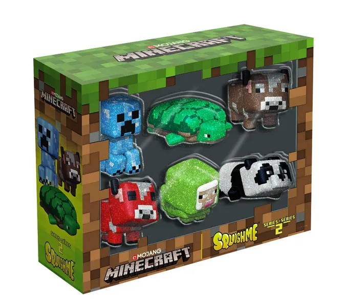 Just Toys LLC Minecraft SquishMe Series 2 Collector's Box