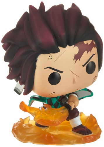 Funko Pop Demon Slayer Tanjiro Kamado with Flaming Blade - 