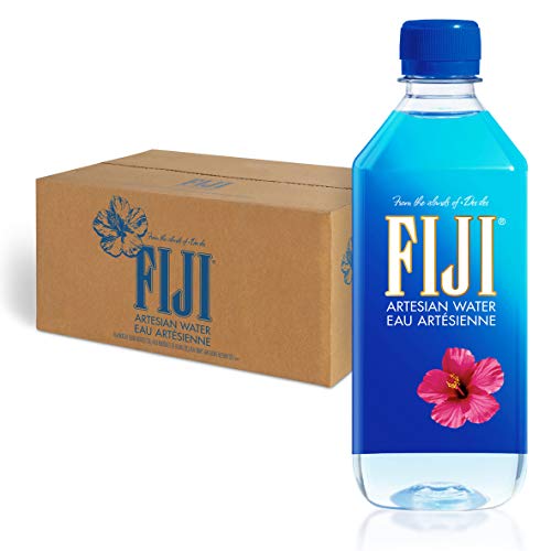 Fiji Water Natural Artesian Water Bottles, 6 x 500 ml (Pack of 4, Total 24 Bottles) - 500 ml (Pack of 24)