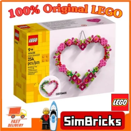 (SimBricks) Lego 40638 Heart Ornament Valentine