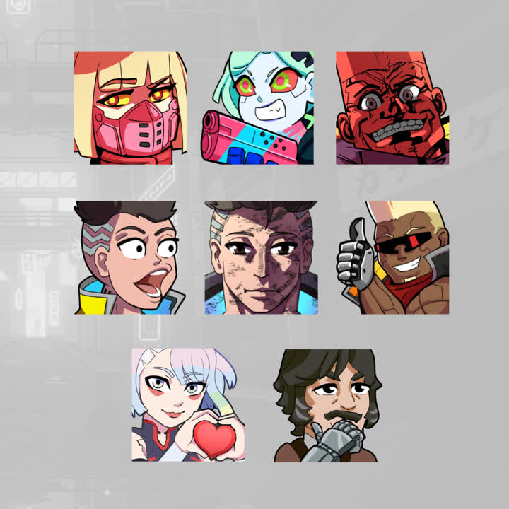 Neo Pixel Emotes - Neo Pixel / Static
