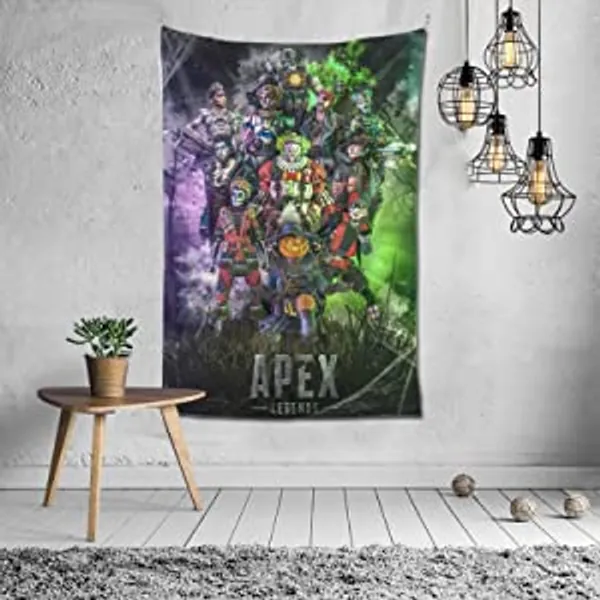Apex Legends Game Tapestry Wall Hanging Fashion Home Decoration For Living Room Bedroom Dorm Decor (60x40 Inches)(3)