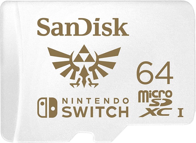 SANDISK and Nintendo SQXAT 64GB U3 C10