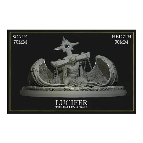 Yedharo Models - Lucifer The Fallen Angel Scale 70mm