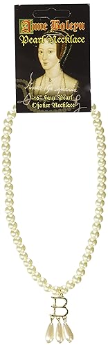 Anne Boleyn (Ugly Betty) 16" Pearl Choker Necklace - Authentic Replica