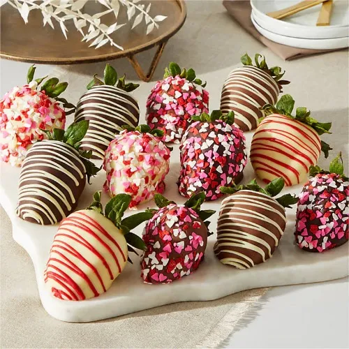 chocolate covered strawberries! 