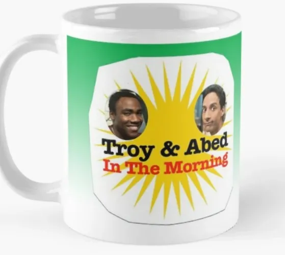 Troy & Abed in the Morning Coffee Mug