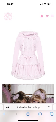 ♥ DOLLY HIME TRAINING SET-UP ♥ (baby pink)