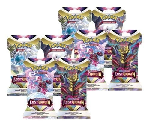 Pokemon Sword and Shield Lost Origin 8 Sleeved Boosters Packs! - 