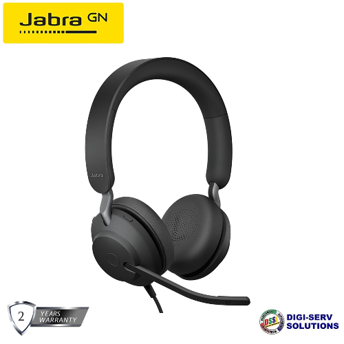 Jabra Evolve2 40 UC Stereo USB Wired Headset (24089-989-999) Exceptional Audio, Outstanding Noice Isolation, Superior Comfort