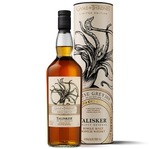 Game of Thrones House Greyjoy - Talisker Select Reserve Limited Edition Scotch Whisky 700ml