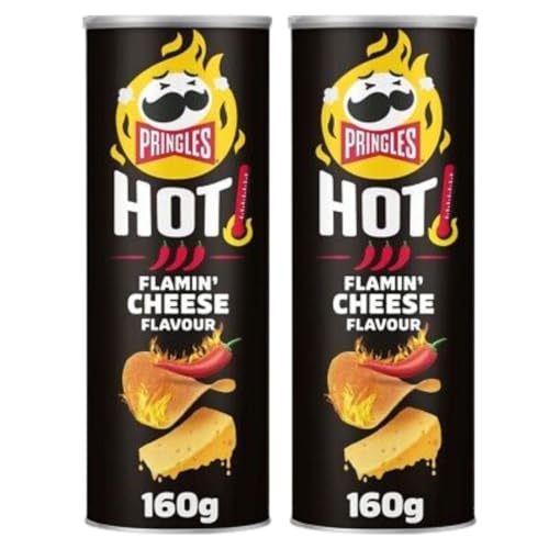 Pringles Hot Flamin Cheese (2 Pack)