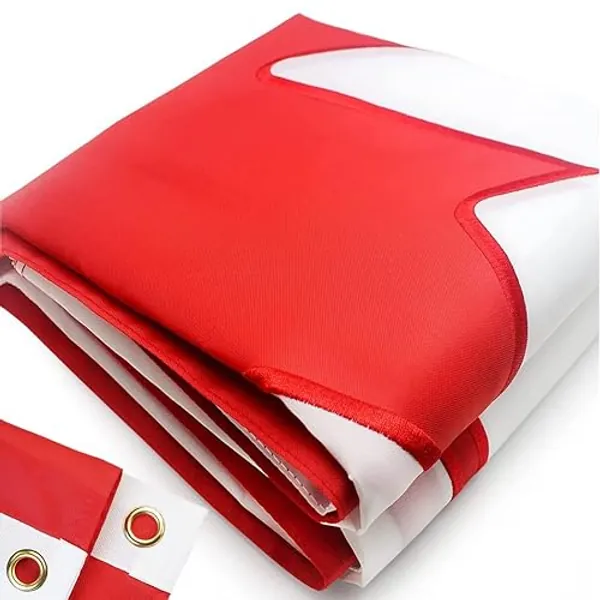 Premium Canadian Flag 3X6 Ft Large Canada Flags Outdoor Indoor, Official Proportion 1:2 |36X72inch| Embroidered Maple Leaf Durable Oxford Nylon 210D Heavy Duty Canadian National Flag Home Garden Yard - 36-Inch x 72-Inch (3x6 Ft)