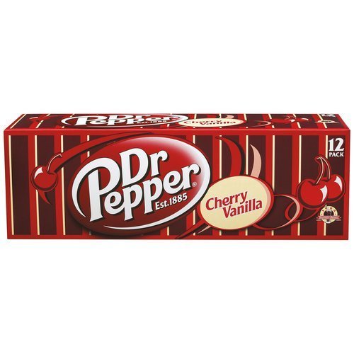 Cherry Vanilla Dr Pepper 12 oz cans 12 pack 144 oz by Dr. Pepper