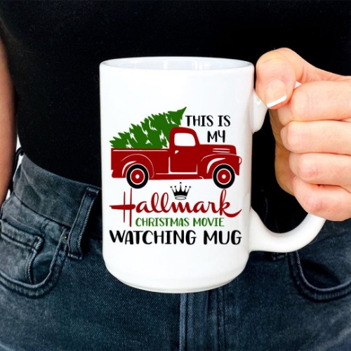 This Is My Christmas Movie Watching Mug - White / One Size