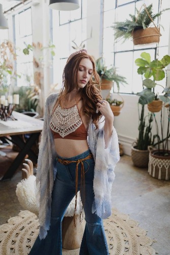 CROCHET BRALETTE //RUST | Small