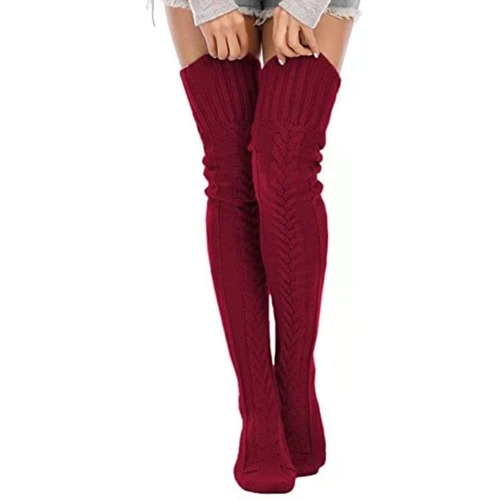Knitted High Knee Socks