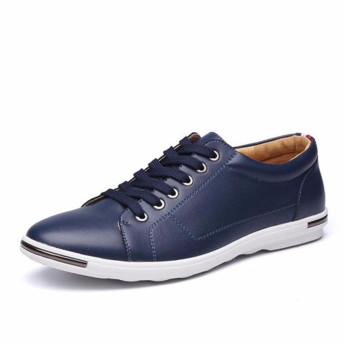 Mens Casual Street Style Lace Up Shoes - Blue / 12