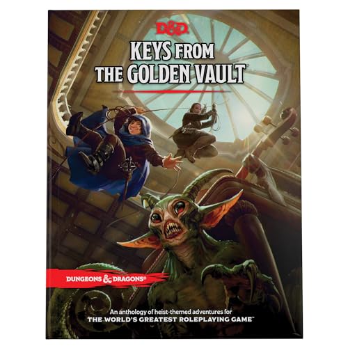 Keys From the Golden Vault (Dungeons & Dragons Adventure Book) - Physical Book