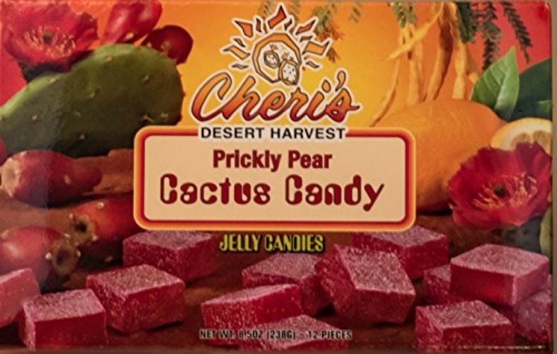 Prickly Pear Jelly Candies - Prickly Pear Cactus - Tastes Great - Made With Real Cactus Juice - Prickly Pear Cactus