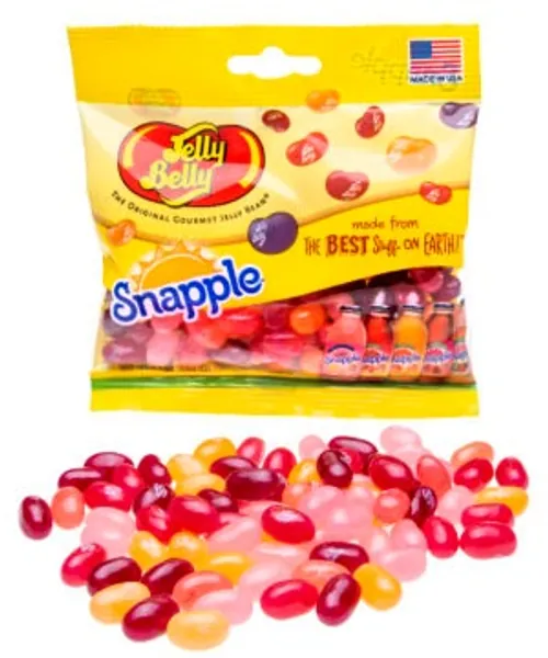 Snapple Jelly Beans: Jelly Belly jelly beans flavored like Snapple.