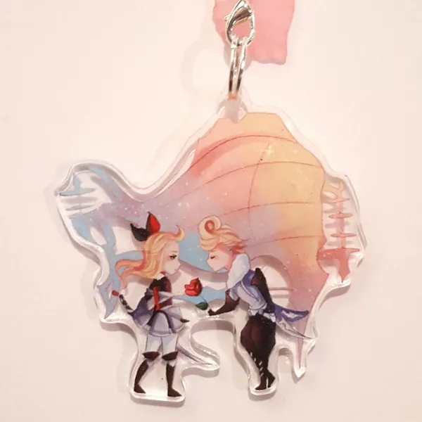 Bravely Default - Edea x Ringabel - 2&quot; Acrylic Charm