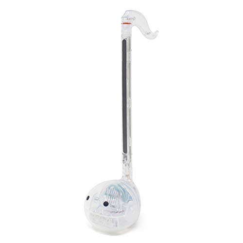 Special Edition Otamatone Crystal - Fun Japanese Electronic Musical Toy Synthesizer Instrument by Maywa Denki - Clear (White) - Otamatone Crystal Clear